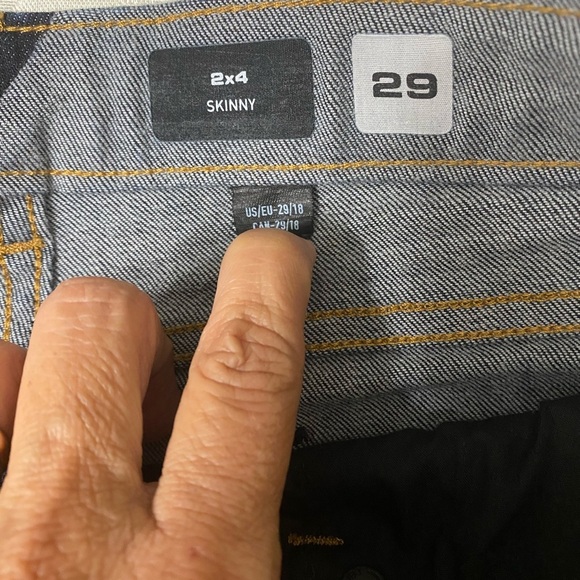 -- VOLCOM 2 x 4 Skinny BLUE Jean size 29 - Picture 15 of 16